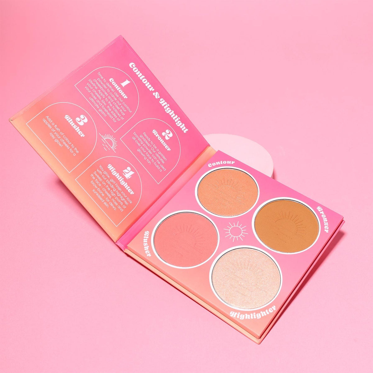Radiant Lustre Face Palette 4 Shades