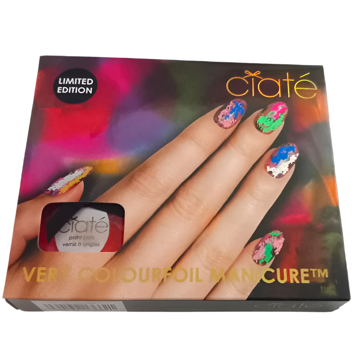 Ciaté Colourfoil Nail Gift Set - Foil Wonderland & Carnival Nail Art Kit (6 Pieces)