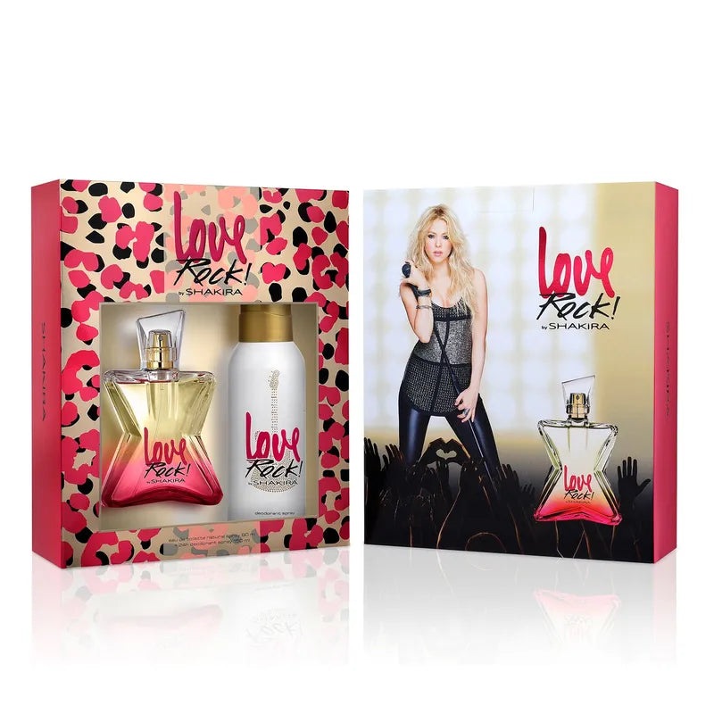Shakira Love Rock! 2 Piece Gift Set: Eau de Toilette 80ml - Deodorant Spray 150m